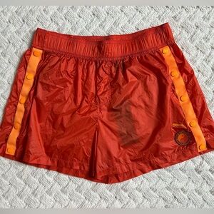 Fenty X PUMA By Rihanna Tearaway Neon Orange Women Shorts Large